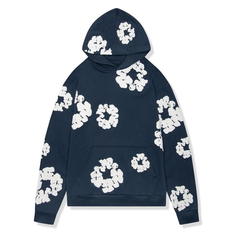 Other Denim Tears- The Cotton Wreath Hoodie Navy product image